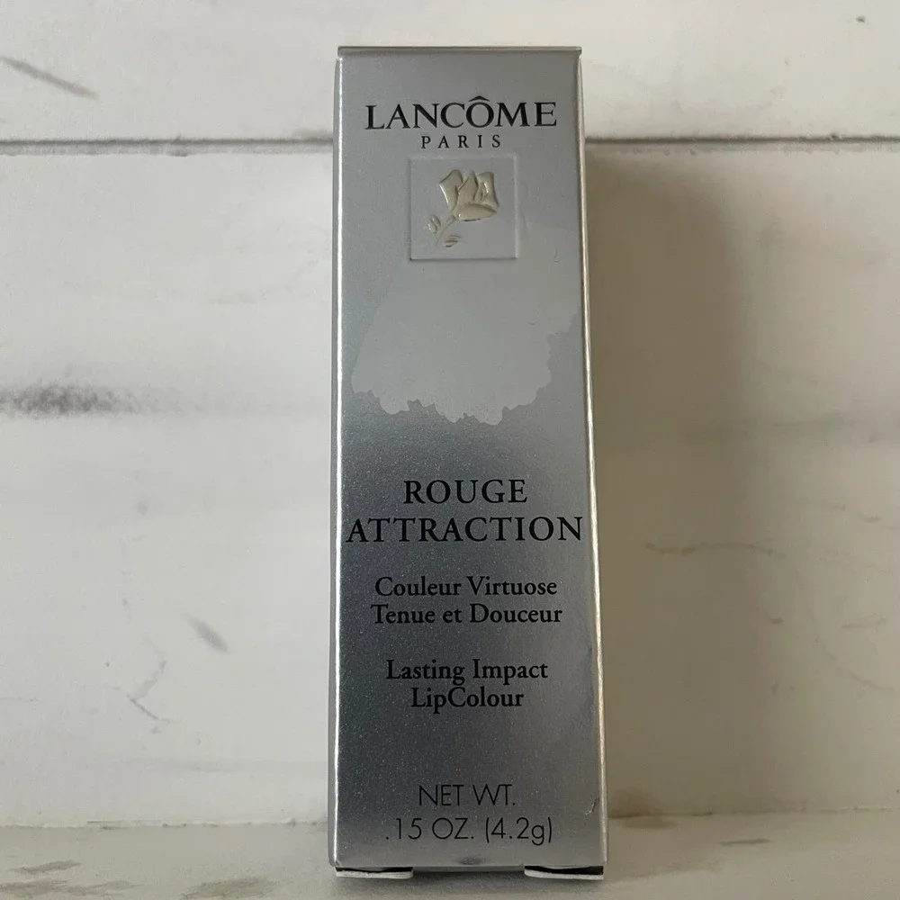 NEW Lancome‎ Paris Rouge Attraction Radiant 7X122 Red Lipstick Rare Discontinued